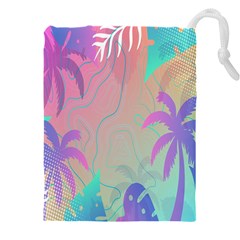 Palm-trees Drawstring Pouch (4XL)