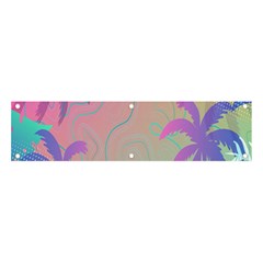 Palm-trees Banner And Sign 4  X 1 