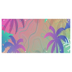 Palm-trees Banner And Sign 8  X 4 