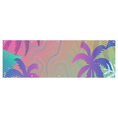 Palm-trees Banner And Sign 12  X 4  by nateshop