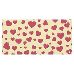 Valentine Flat Love Hearts Design Romantic Banner And Sign 6  X 3 