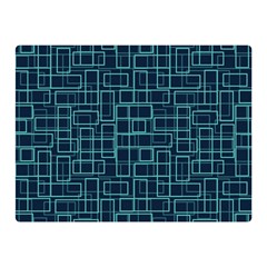 Abstract Illustration Background Rectangles Pattern Double Sided Flano Blanket (mini)  by Amaryn4rt