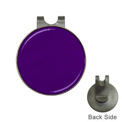 Purple Hat Clips With Golf Markers by nateshop