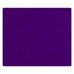 Purple Double Sided Flano Blanket (small)  by nateshop