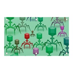 Bacteriophage Virus Army Banner And Sign 5  X 3  by Amaryn4rt