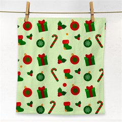 Illustration Festive Background Holiday Background Face Towel by Amaryn4rt