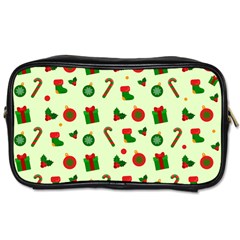 Illustration Festive Background Holiday Background Toiletries Bag (two Sides) by Amaryn4rt