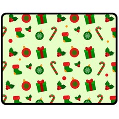 Illustration Festive Background Holiday Background Fleece Blanket (medium)  by Amaryn4rt