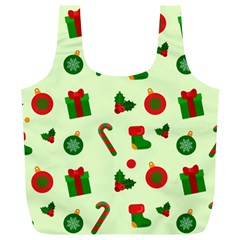 Illustration Festive Background Holiday Background Full Print Recycle Bag (xl) by Amaryn4rt