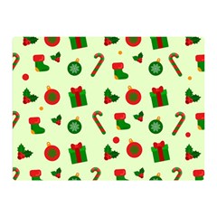 Illustration Festive Background Holiday Background Double Sided Flano Blanket (mini)  by Amaryn4rt