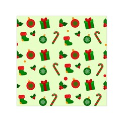 Illustration Festive Background Holiday Background Square Satin Scarf (30  X 30 ) by Amaryn4rt