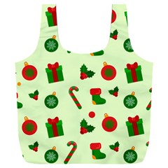 Illustration Festive Background Holiday Background Full Print Recycle Bag (xxl) by Amaryn4rt