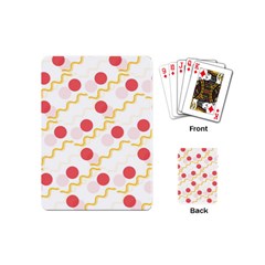 Illustration Abstract Line Pattern Dot Lines Decorative Playing Cards Single Design (mini)