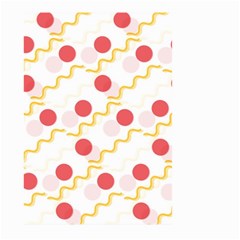 Illustration Abstract Line Pattern Dot Lines Decorative Large Garden Flag (two Sides) by Amaryn4rt