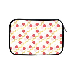 Illustration Abstract Line Pattern Dot Lines Decorative Apple Ipad Mini Zipper Cases by Amaryn4rt