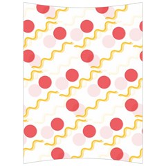 Illustration Abstract Line Pattern Dot Lines Decorative Back Support Cushion by Amaryn4rt