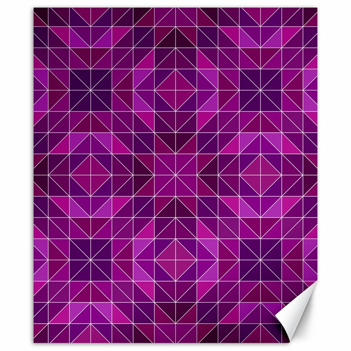 Purple-art Canvas 20  x 24 