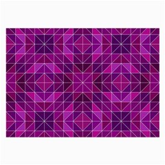 Purple-art Large Glasses Cloth (2 Sides) by nateshop