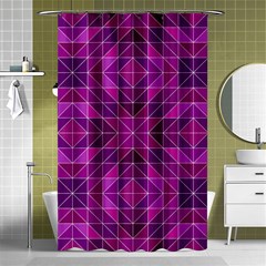 Purple-art Shower Curtain 48  X 72  (small)  by nateshop