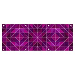 Purple-art Banner And Sign 8  X 3 