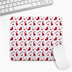 Christmas Template Advent Cap Large Mousepads by Amaryn4rt