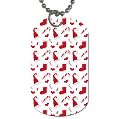 Christmas Template Advent Cap Dog Tag (two Sides) by Amaryn4rt