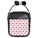 Christmas Template Advent Cap Girls Sling Bag Front