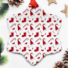 Christmas Template Advent Cap Ornament (snowflake) by Amaryn4rt