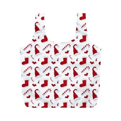 Christmas Template Advent Cap Full Print Recycle Bag (m) by Amaryn4rt