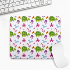 Turtles Animals Sea Life Large Mousepads by Amaryn4rt