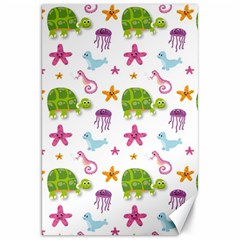 Turtles Animals Sea Life Canvas 20  X 30  by Amaryn4rt