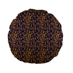 Spiral Standard 15  Premium Flano Round Cushions by nateshop