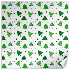 Christmas Trees Pattern Design Pattern Canvas 20  X 20  by Amaryn4rt