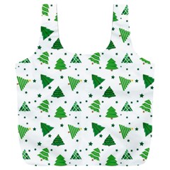 Christmas Trees Pattern Design Pattern Full Print Recycle Bag (xxxl) by Amaryn4rt