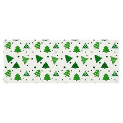 Christmas Trees Pattern Design Pattern Banner And Sign 8  X 3 