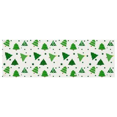 Christmas Trees Pattern Design Pattern Banner And Sign 9  X 3 