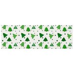 Christmas Trees Pattern Design Pattern Banner and Sign 9  x 3  Front