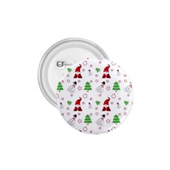 Santa Claus Snowman Christmas Xmas 1 75  Buttons