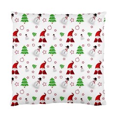 Santa Claus Snowman Christmas Xmas Standard Cushion Case (two Sides)