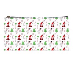 Santa Claus Snowman Christmas Xmas Pencil Case