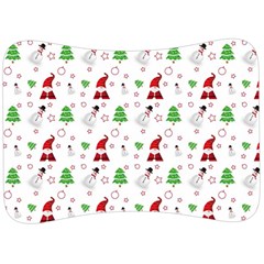 Santa Claus Snowman Christmas Xmas Velour Seat Head Rest Cushion