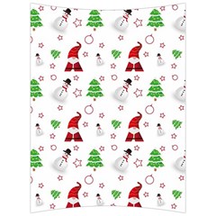 Santa Claus Snowman Christmas Xmas Back Support Cushion