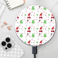 Santa Claus Snowman Christmas Xmas Wireless Charger