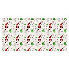 Santa Claus Snowman Christmas Xmas Banner And Sign 4  X 2 