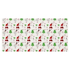 Santa Claus Snowman Christmas Xmas Banner And Sign 6  X 3  by Amaryn4rt