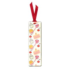 Food Illustration Cupcake Pattern Lollipop Small Book Marks by Amaryn4rt