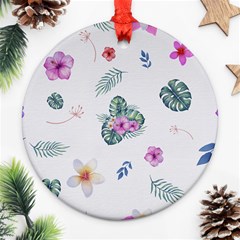 Template-flower Ornament (round) by nateshop