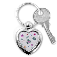 Template-flower Key Chain (heart) by nateshop