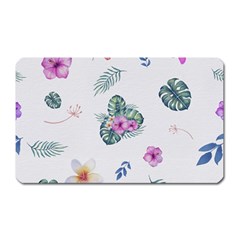 Template-flower Magnet (rectangular) by nateshop