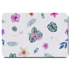 Template-flower Large Doormat  by nateshop